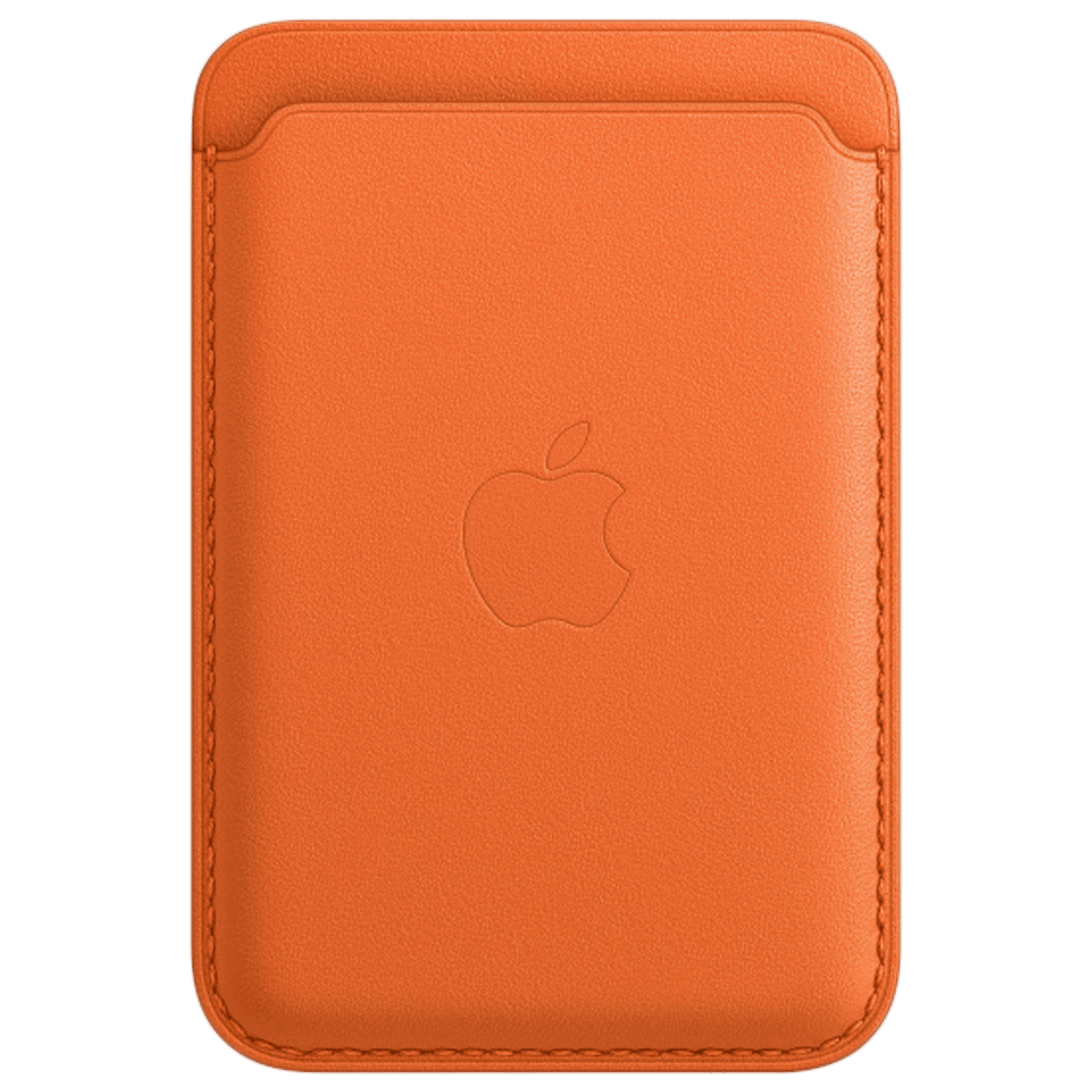 Buy Apple Leather Smart Wallet (MagSafe, MPPY3ZM/A, Orange) Online